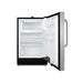 Summit 21" Wide Built-in Refrigerator-Freezer, ADA Compliant — Left Hand Door hinge (ALRF49BSSTBLHD) view 4