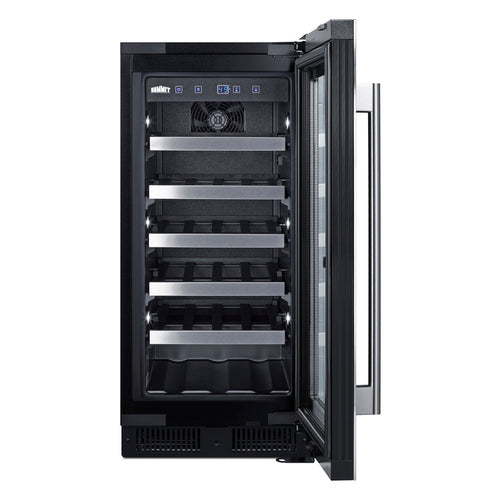 Summit 15" Wide Built-In Wine Cellar, ADA Compliant (ALWC15CSS) view 3