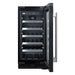 Summit 15" Wide Built-In Wine Cellar, ADA Compliant — Left Hand Door hinge (ALWC15LHD) view 2