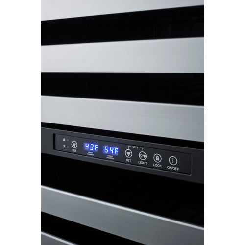 Summit 24" Wide Built-In Wine Cellar, ADA Compliant (Panel Not Included) (ALWC532PNRLHD) view 6