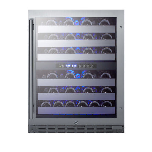 Summit 24" Wide Built-In Wine Cellar, ADA Compliant — Left Hand Door hinge (ALWC532LHD) view 4