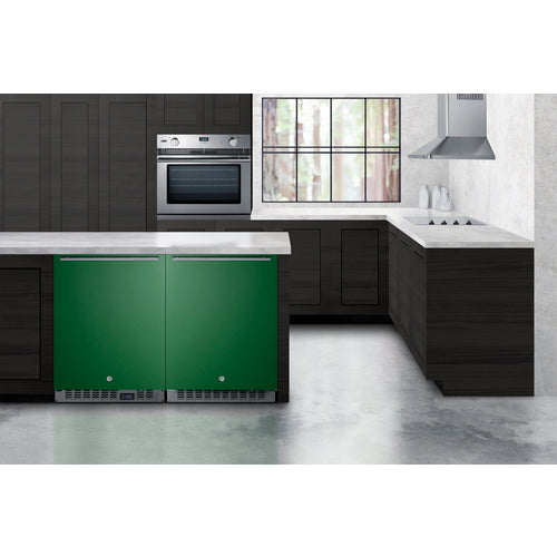 Summit 24" Wide Built-In All-Refrigerator, ADA Compliant (AL54GLHD) view 2