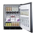 Summit 24" Wide Built-In All-Refrigerator, ADA Compliant (AR5BS) view 4