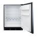 Summit 24" Wide Built-In All-Refrigerator, ADA Compliant — Left Hand Door hinge (AR5BSLHD) view 2