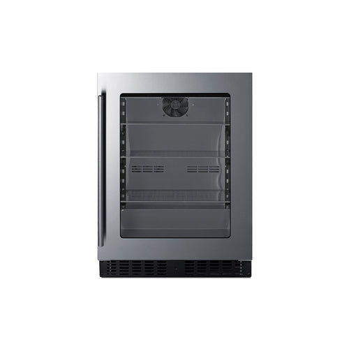 Summit 24" Wide Built-In Beverage Center, ADA Compliant — Left Hand Door hinge (ASDG2411LHD)