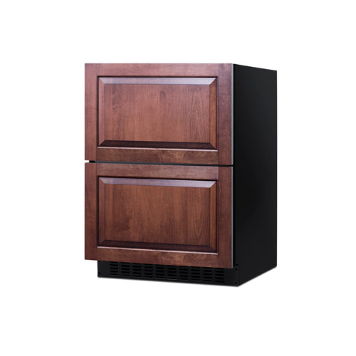 Summit 24" Wide 2-Drawer All-Refrigerator, ADA Compliant (Panels Not Included) (ASDR2414PNR) view 2