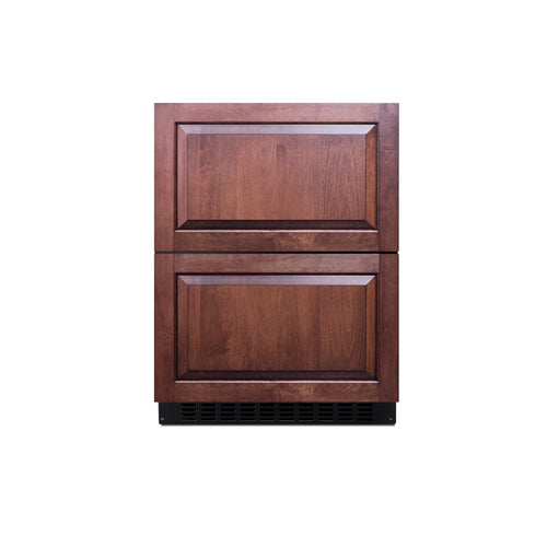 Summit 24" Wide 2-Drawer All-Refrigerator, ADA Compliant (Panels Not Included) (ASDR2414PNR) view 3