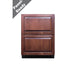 Summit 24" Wide 2-Drawer All-Refrigerator, ADA Compliant (Panels Not Included) (ASDR2414PNR)