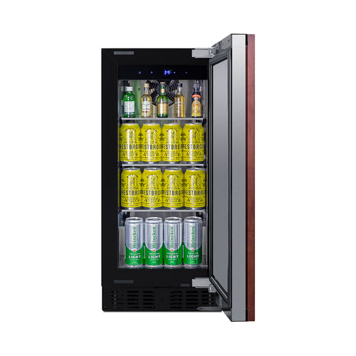 Summit 15" Wide Built-In All-Refrigerator, ADA Compliant (ASDS1523IF) view 4