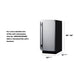 Summit 15" Wide Built-In All-Refrigerator, ADA Compliant (ASDS1523) view 6