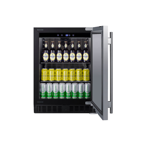 Summit 24" Wide Built-In All-Refrigerator, ADA Compliant (ASDS2413) view 3
