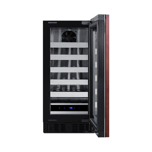 Summit 15" Wide Built-In Wine Cellar, ADA Compliant (Panel Not Included) (ASDW1522PNR) view 6