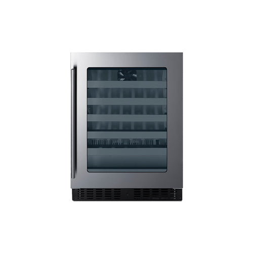 Summit 24" Wide Built-In Wine Cellar, ADA Compliant — Left Hand Door hinge (ASDW2412LHD)