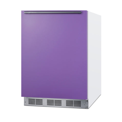 Summit 24" Wide All-Refrigerator (BAR611WHP) view 2