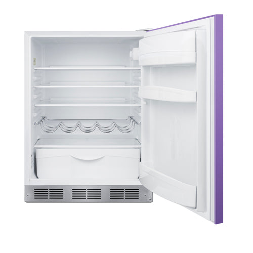 Summit 24" Wide All-Refrigerator (BAR611WHP) view 3