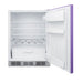 Summit 24" Wide All-Refrigerator, ADA Compliant — Left Hand Door hinge (BAR611WHPADALHD) view 4