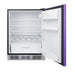 Summit 24" Wide All-Refrigerator, ADA Compliant — Left Hand Door hinge (BAR631BKPADALHD) view 3
