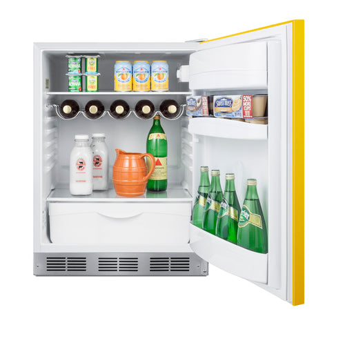Summit 24" Wide All-Refrigerator, ADA Compliant (BAR611WHYADA) view 5