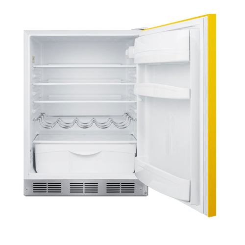Summit 24" Wide All-Refrigerator, ADA Compliant (BAR611WHYADA) view 4