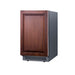 Summit 18" Wide Clear Outdoor Icemaker, ADA Compliant (Panel Not Included) (BIM182OSADAIFLHD) view 3