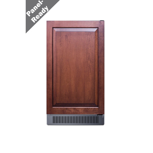 Summit 18" Wide Clear Outdoor Icemaker, ADA Compliant (Panel Not Included) (BIM182OSADAIF)