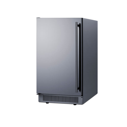 Summit 18" Wide Outdoor Clear Icemaker, ADA Compliant (BIM182OSADALHD) view 3