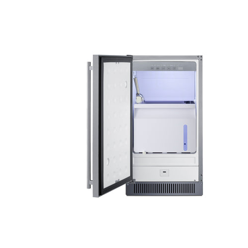 Summit 18" Wide Clear Icemaker, ADA Compliant (BIM182ADALHD) view 3