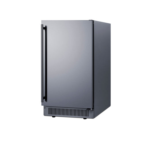 Summit 18" Wide Clear Icemaker, ADA Compliant (BIM182ADA) view 2
