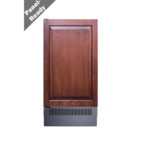 Summit 18" Wide Clear Outdoor Icemaker (Panel Not Included) (BIM182OSIFLHD)