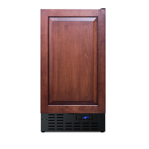 Summit 18" 8 lb. Drain-Free Icemaker (Panel Not Included) (BIM18IF)