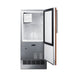 Summit 15" Wide 25 lb. Drain-Free Icemaker (Panel Not Included) (BIM26H34IF) view 5