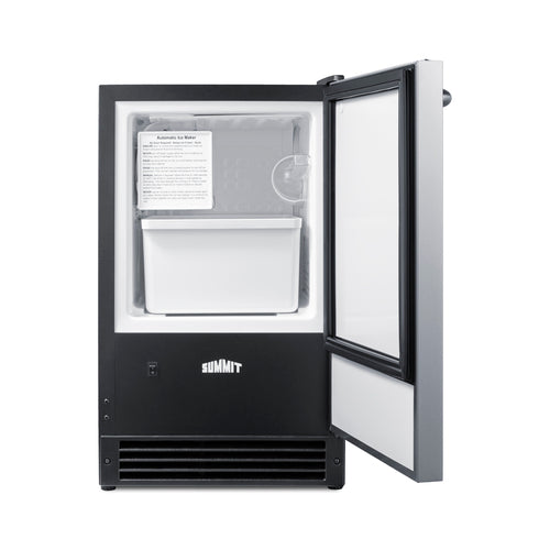 Summit 15 lb. Drain-Free Built-In Icemaker (BIM26) view 2