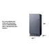 Summit Built-In 45 lb. Clear Icemaker, ADA Compliant (BIM44GADA) view 5