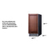 Summit Built-In 45 lb. Clear Icemaker (Panel Not Included) (BIM44GIF) view 6