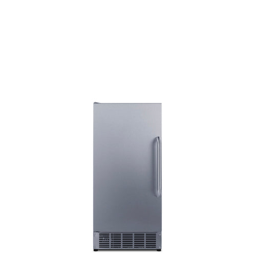 Summit Built-In 45 lb. Clear Icemaker, ADA Compliant — Right Hand Door hinge (BIM44GCSSADARHD)