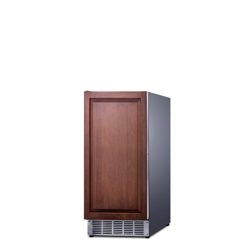 Summit Built-In 45 lb. Clear Icemaker (Panel Not Included) — Right Hand Door hinge (BIM44GCSSIFRHD) view 3
