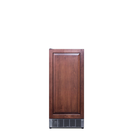 Summit Built-In 45 lb. Clear Icemaker (Panel Not Included) — Right Hand Door hinge (BIM44GCSSIFRHD)