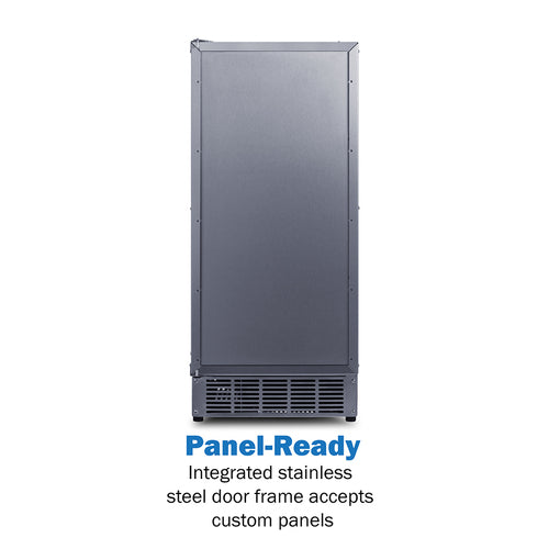 Summit Built-In 45 lb. Clear Icemaker, ADA Compliant (Panel Not Included) — Right Hand Door hinge (BIM44GCSSIFADARHD) vi