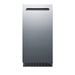Summit 47 lb. Clear Outdoor/Indoor Icemaker — Left Hand Door hinge (BIM68OSPUMPLHD) view 4