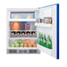 Summit 24" Wide Refrigerator-Freezer — Left Hand Door hinge (BRF611WHBLHD) view 4