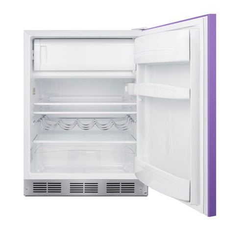 Summit 24" Wide Refrigerator-Freezer, ADA Compliant (BRF611WHPADA) view 4