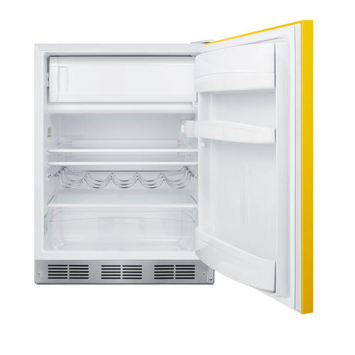 Summit 24" Wide Refrigerator-Freezer (BRF611WHY) view 3