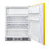 Summit 24" Wide Refrigerator-Freezer — Left Hand Door hinge (BRF611WHYLHD) view 3