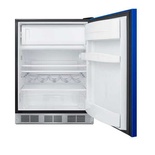 Summit 24" Wide Refrigerator-Freezer, ADA Compliant (BRF631BKBADA) view 4