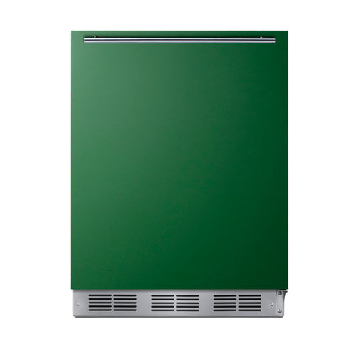 Summit 24" Wide Refrigerator-Freezer — Left Hand Door hinge (BRF631BKGLHD)