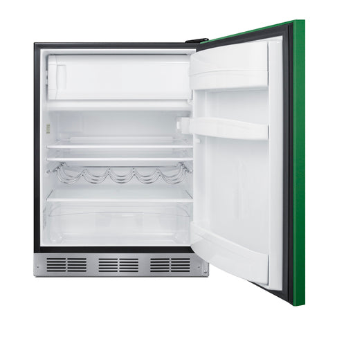 Summit 24" Wide Refrigerator-Freezer (BRF631BKG) view 3