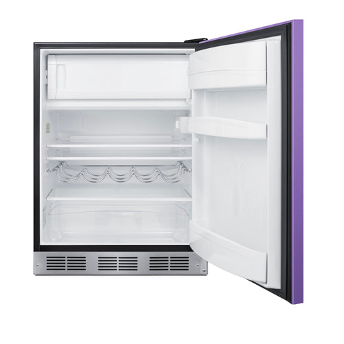 Summit 24" Wide Refrigerator-Freezer, ADA Compliant (BRF631BKPADA) view 4