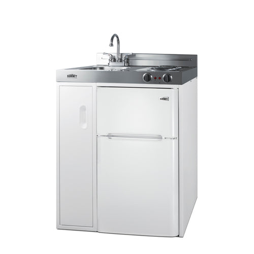 Summit 30" Wide All-In-One Kitchenette (C30EL) view 4