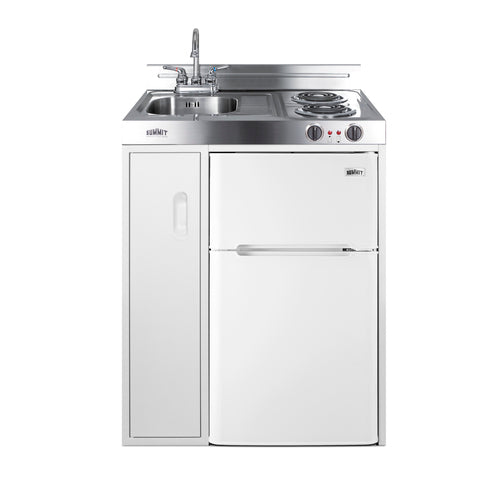 Summit 30" Wide All-In-One Kitchenette (C30EL)