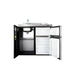 Summit 39" Wide All-In-One Kitchenette (C39ELGLASSBK) view 4
